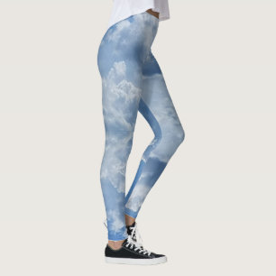 Leggings Des nuages bouffants partout sur les légendes imp