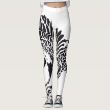 Des plumes plein les jambes