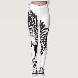 Leggings Des plumes plein les jambes