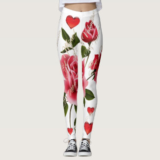Leggings des Valentines Tages