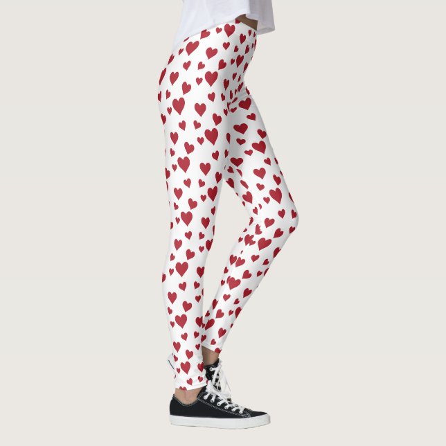 Leggings des Valentinstag-Patterns (Rechts)