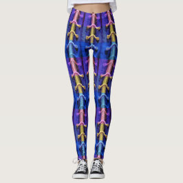 Leggings Design abstrait urbain industriel