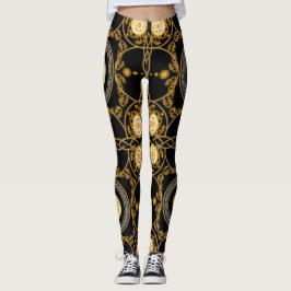 Leggings Design baroque