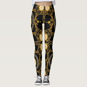 Leggings Design baroque