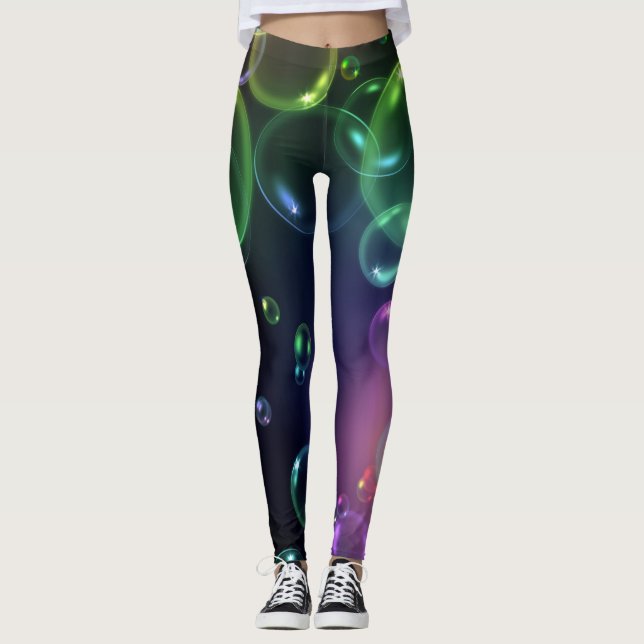 Leggings design brillant et audacieux (Devant)