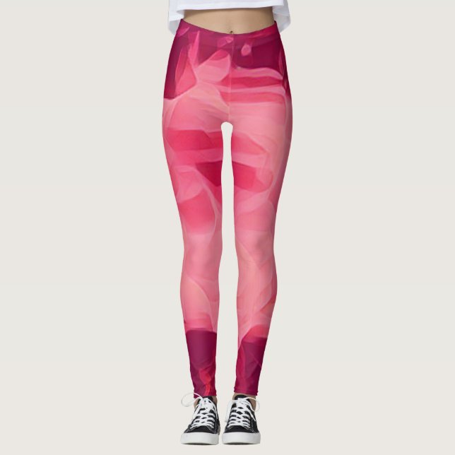 Leggings Design complexe coloré unique  (Devant)