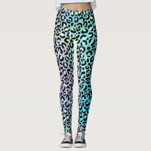Leggings Design de la série Leopard Iridescente 8