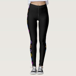 Leggings Design de Miami Circles