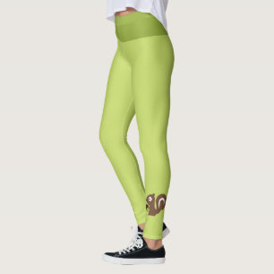 Leggings Design d'écureuil pour bébés mignon