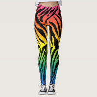 Design d'impression de peau de tigres arc-en-ciel 