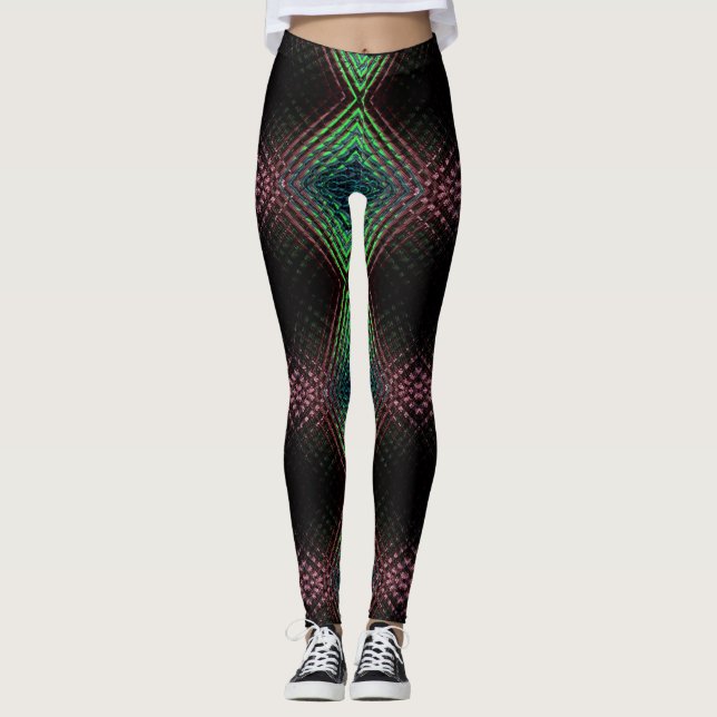 Leggings Design Hologramme 2 (Devant)