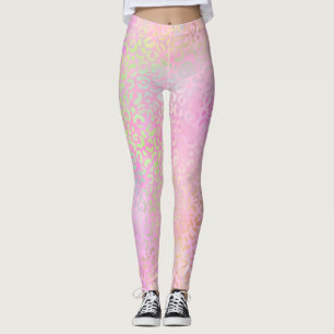 Leggings Design Iridescendant Leopard Series 1