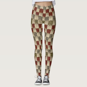 Leggings Design Retro À damiers Potholder