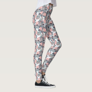 Leggings Design Rose rose