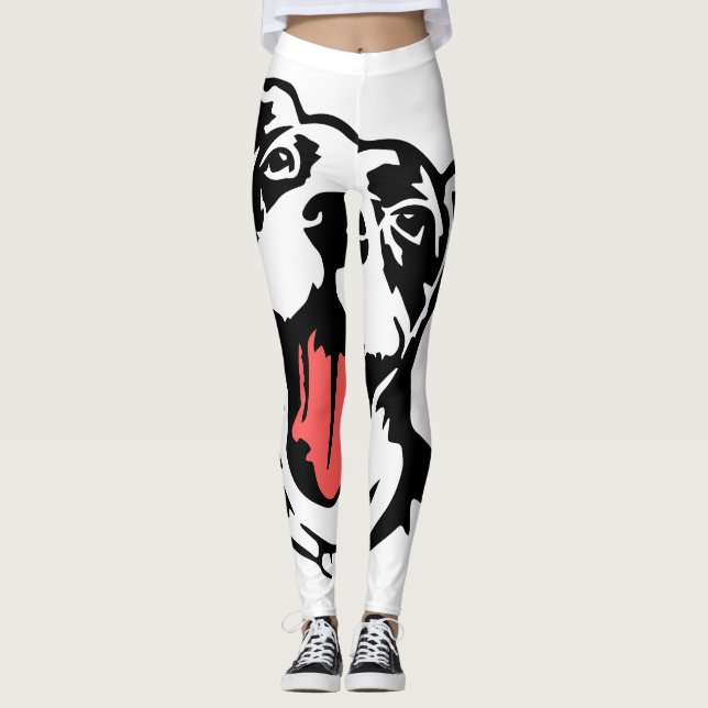 Leggings Despote/pitbull américains (Devant)