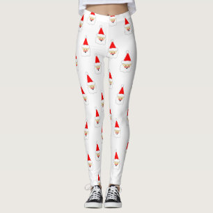 Leggings dessin animé père noël joyeux noël