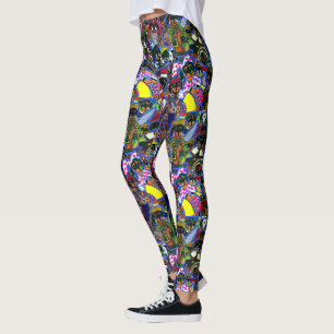 Leggings Dessins animés de teckel