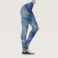 Détail "Starry Night" fermé par Van Gogh
