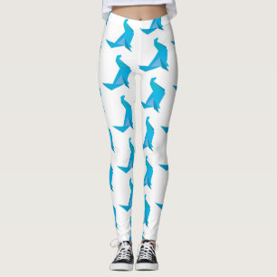 Leggings d'été du phoque Origami