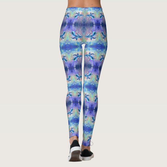 Leggings Deux pattes de dauphin (Dos)