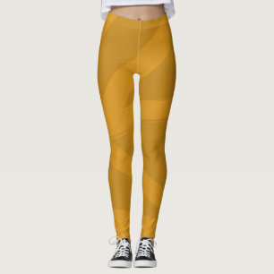Leggings Deux tons jaune