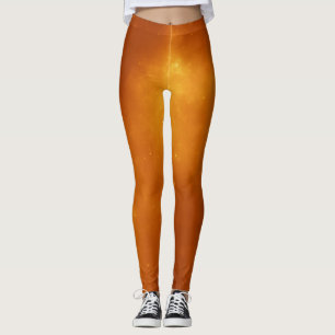 Leggings d'Halloween orange