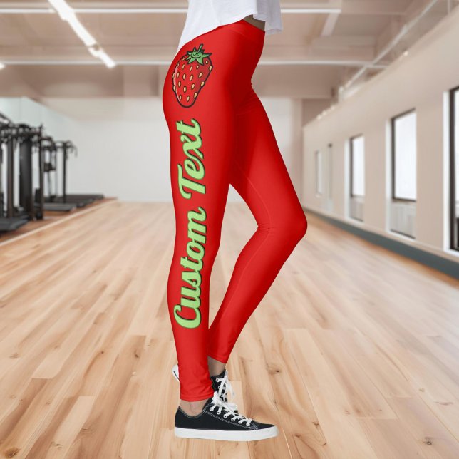 Leggings d'icônes fraises (Créateur téléchargé)