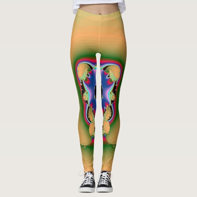 Leggings, die im Weltstil geboren wurden Leggings (Vorderseite)