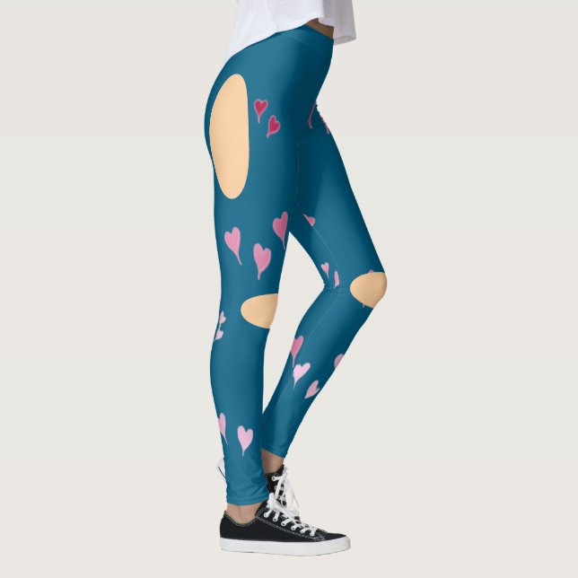 Leggings d'illusion cardiaque (Droite)