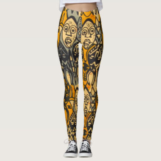 Leggings d'impression africains