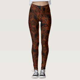 Leggings d'impression graphique tout-en-un Mandala