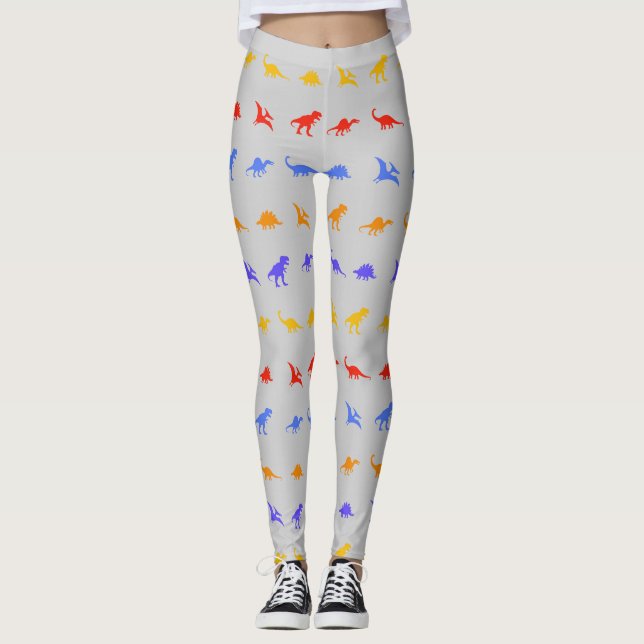 Leggings Dinosaur Print (Devant)