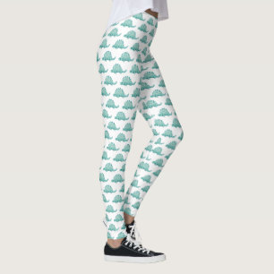 Leggings Dinosaur Stegosaurus Motif