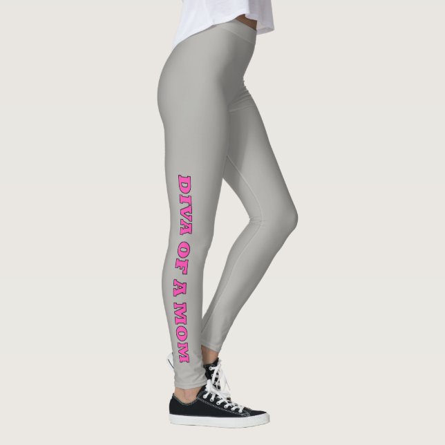 LEGGINGS "DIVA OF A MOM" (Droite)