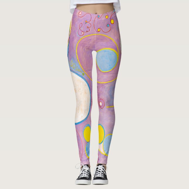 Leggings Dix Plus Grandes, No 8, Adultes | Hilma af Klint | (Devant)