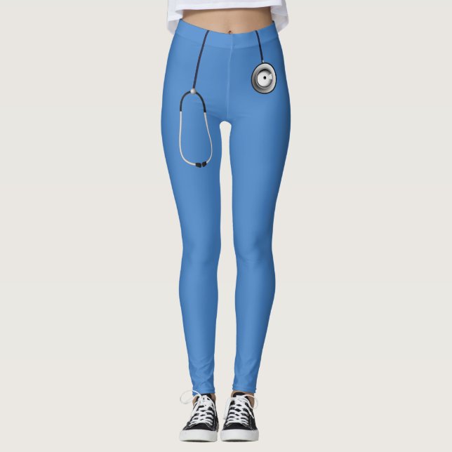 Leggings Docteur : Frotte le costume (Devant)