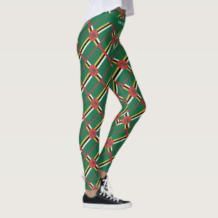 Leggings DOMINICA Texte personnalisé EXÉCUTEZ VOTRE PROPRE