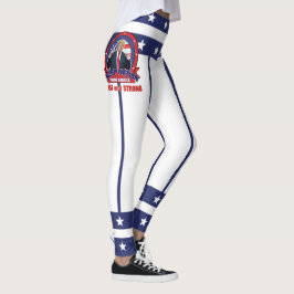 Leggings Donald Trump - RENDANT L'AMÉRIQUE GRAND et FORT v2