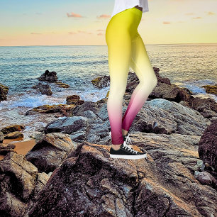 Leggings Doux Fleur Lily Fleur Ombre Tie Dye