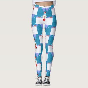 Leggings dr santa claus covid masque de noël