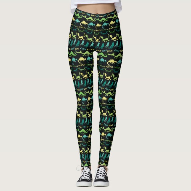 Leggings Dr Seuss | Motif Hallowen "Bump Jump" (Devant)