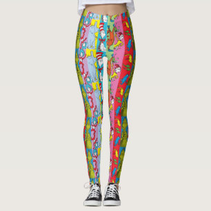 Leggings Dr Seuss   Tranche de caractères