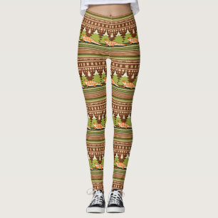 Leggings Dragon à oreilles Villette Sweater de Noël