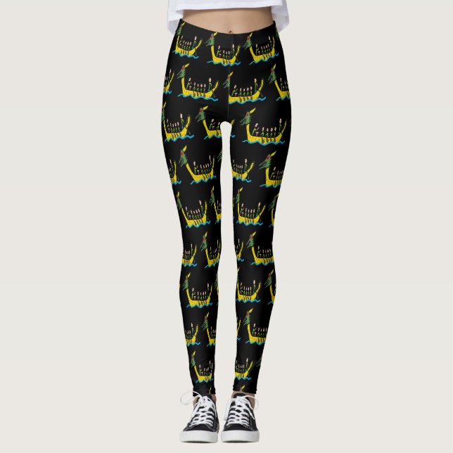 Leggings Dragon Boat Racing (Devant)