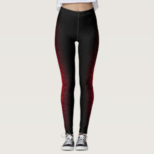 Leggings Dragon rouge