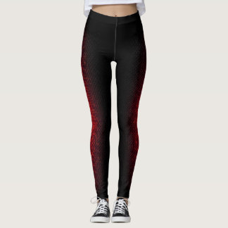 Leggings Dragon rouge