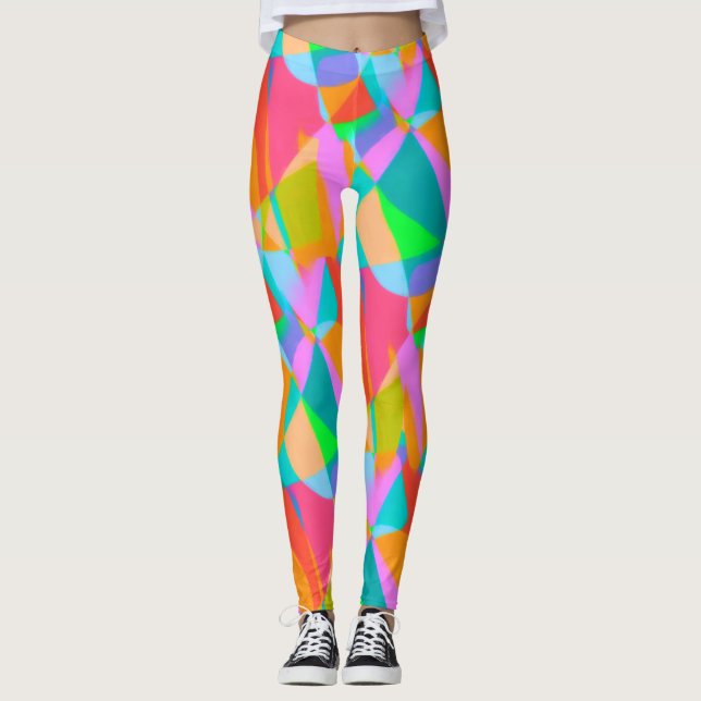 Leggings Dragonfly électrique (Devant)