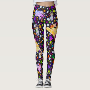 Leggings Dragons et monstres aux pattes d'art Micheals