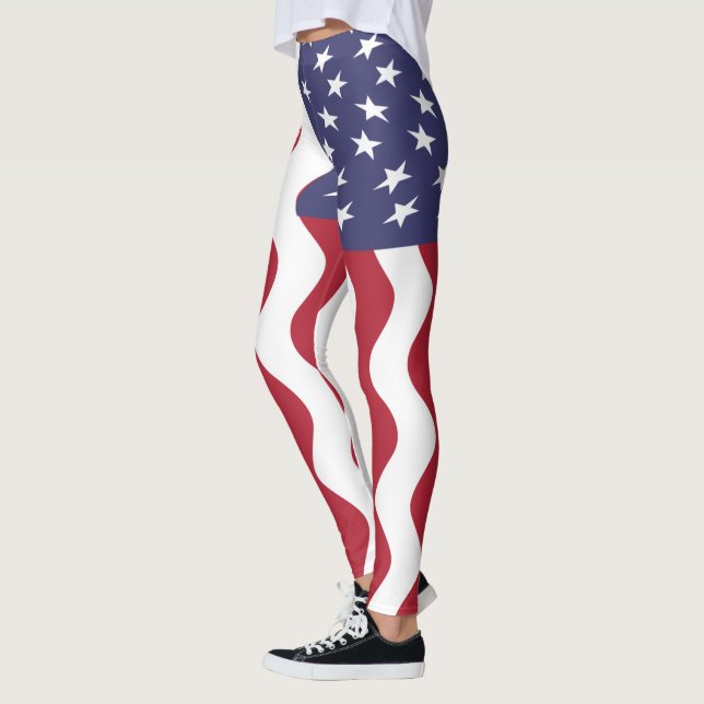 Leggings Drapeau américain (Gauche)