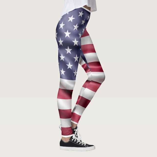 Leggings Drapeau américain (Red, White and Blue Leggings!)